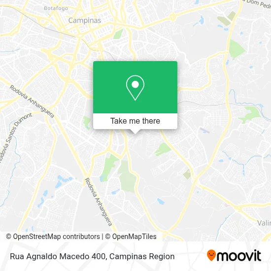 Rua Agnaldo Macedo 400 map