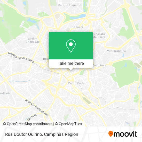 Rua Doutor Quirino map