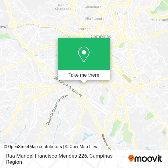 Rua Manoel Francisco Mendes 226 map