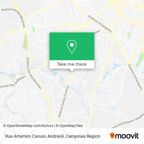 Rua Artemiro Caruso Andréoli map