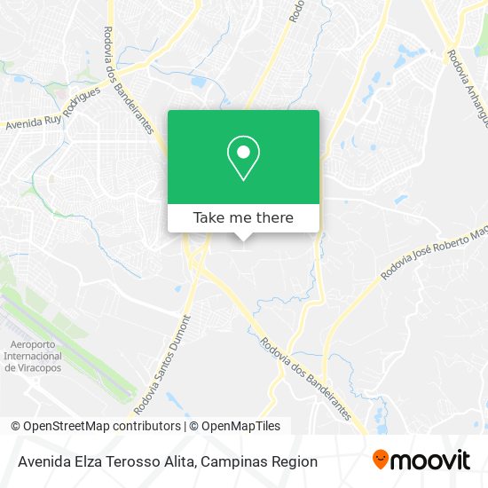 Avenida Elza Terosso Alita map
