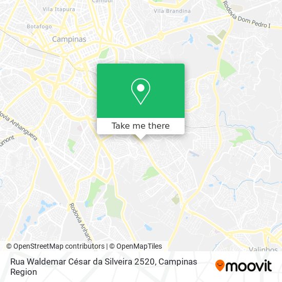 Rua Waldemar César da Silveira 2520 map