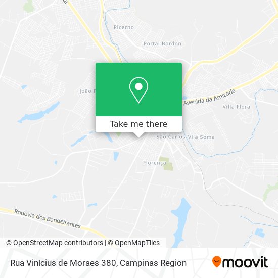 Rua Vinícius de Moraes 380 map