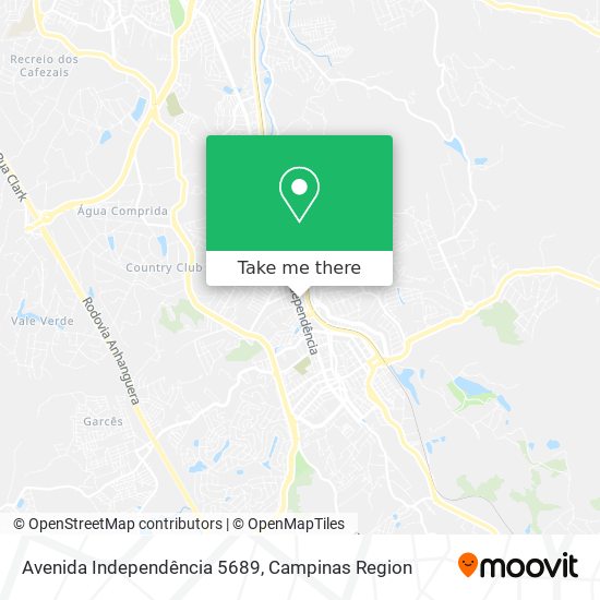 Avenida Independência 5689 map
