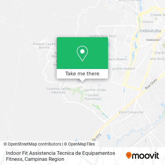 Mapa Indoor Fit Assistencia Tecnica de Equipamentos Fitness