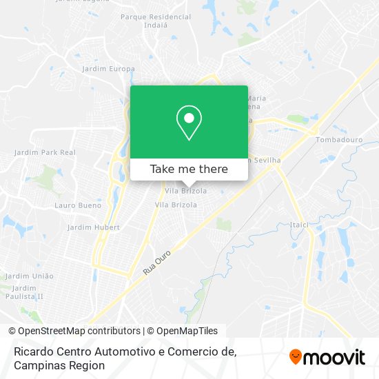 Ricardo Centro Automotivo e Comercio de map