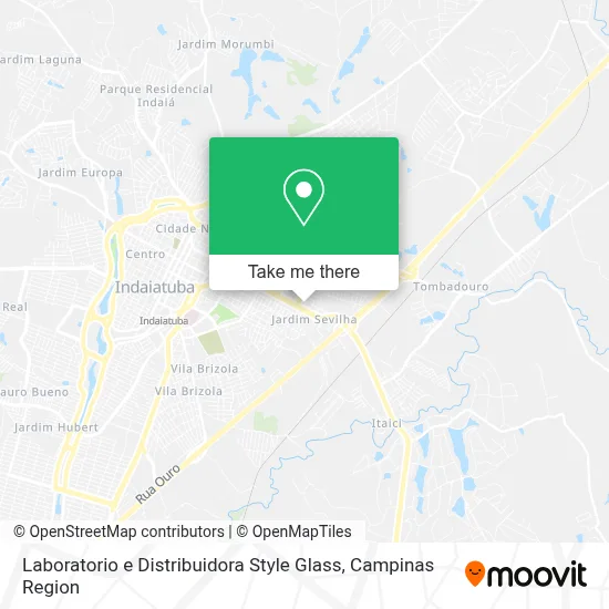 Laboratorio e Distribuidora Style Glass map