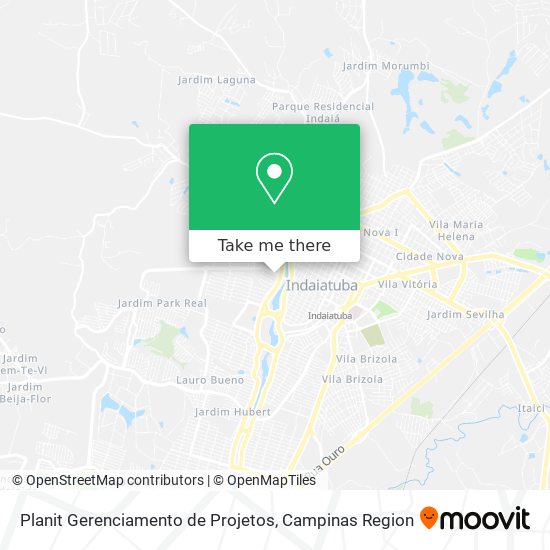 Planit Gerenciamento de Projetos map