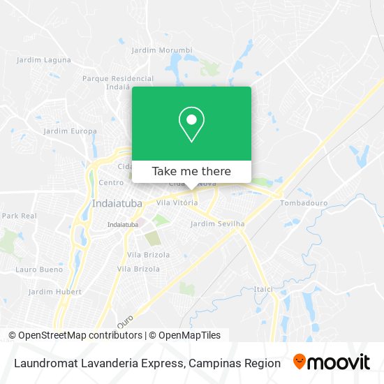 Laundromat Lavanderia Express map