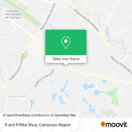 R and R Bike Shop map