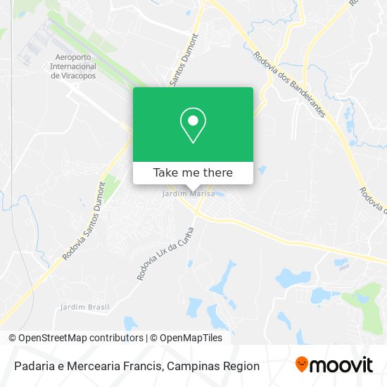 Padaria e Mercearia Francis map