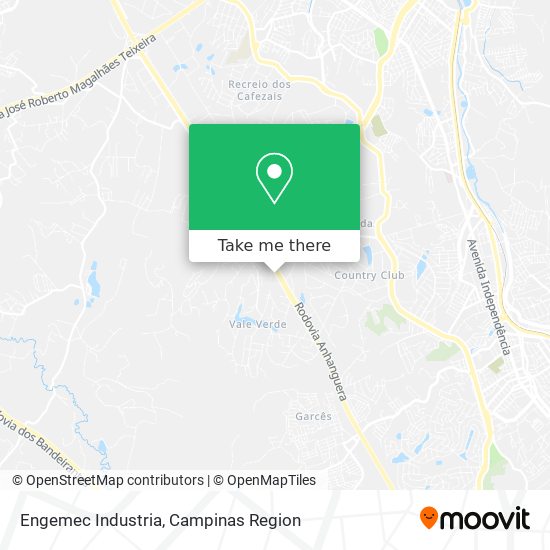 Engemec Industria map