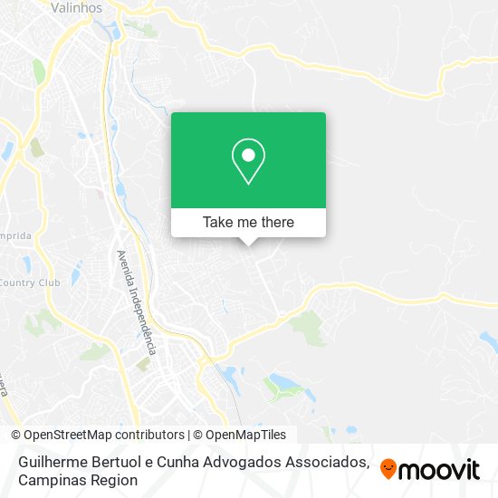 Guilherme Bertuol e Cunha Advogados Associados map