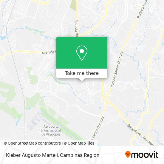 Kleber Augusto Marteli map
