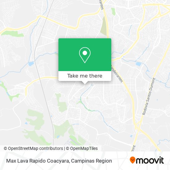 Max Lava Rapido Coacyara map