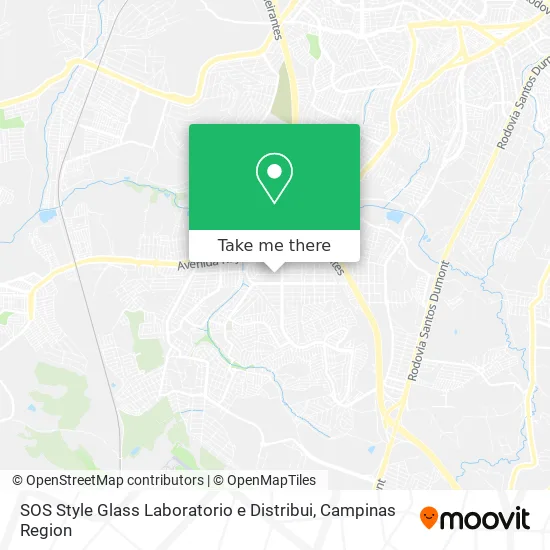 SOS Style Glass Laboratorio e Distribui map