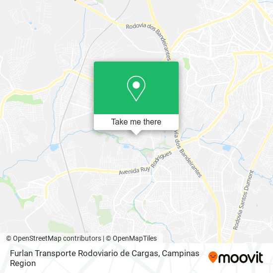 Furlan Transporte Rodoviario de Cargas map