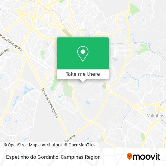 Espetinho do Gordinho map