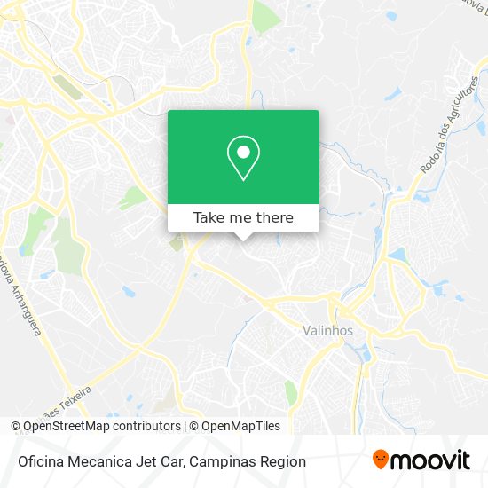 Oficina Mecanica Jet Car map