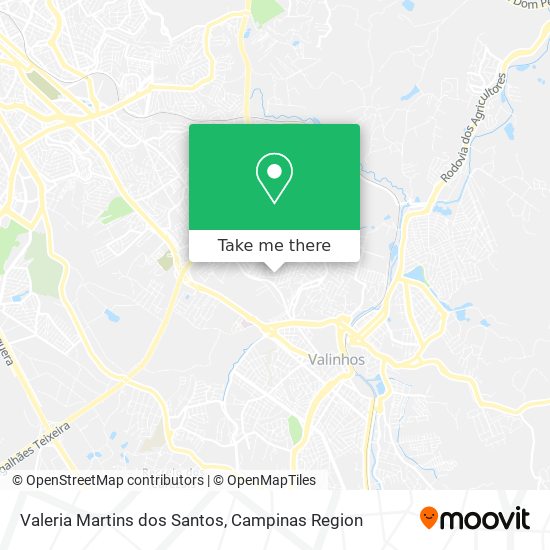 Valeria Martins dos Santos map