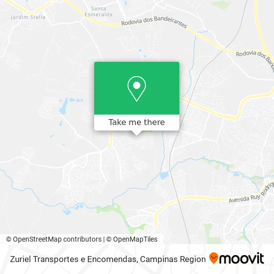 Zuriel Transportes e Encomendas map
