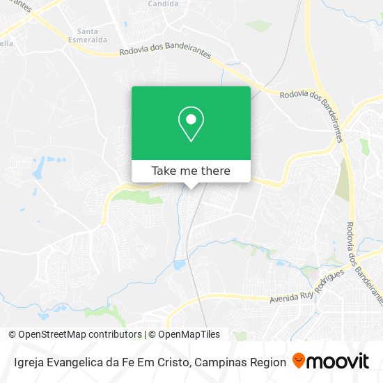 Igreja Evangelica da Fe Em Cristo map