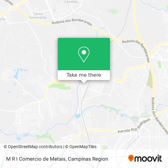 M R I Comercio de Metais map