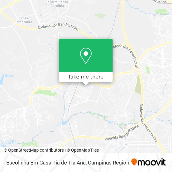 Escolinha Em Casa Tia de Tia Ana map