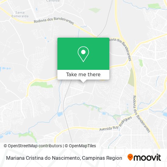 Mariana Cristina do Nascimento map