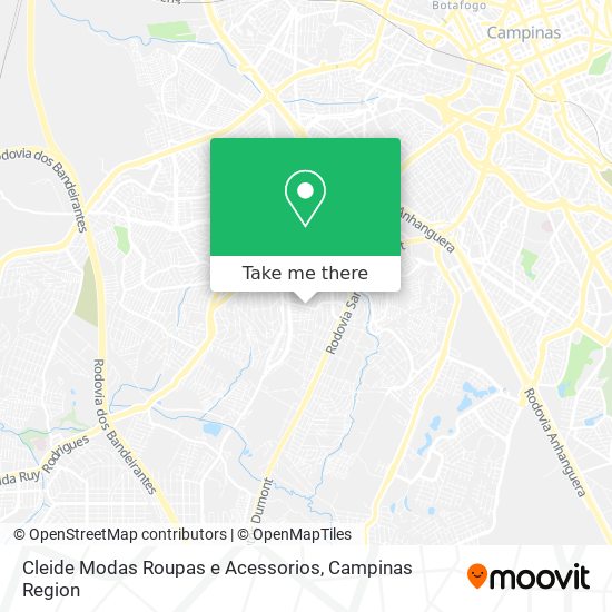 Cleide Modas Roupas e Acessorios map