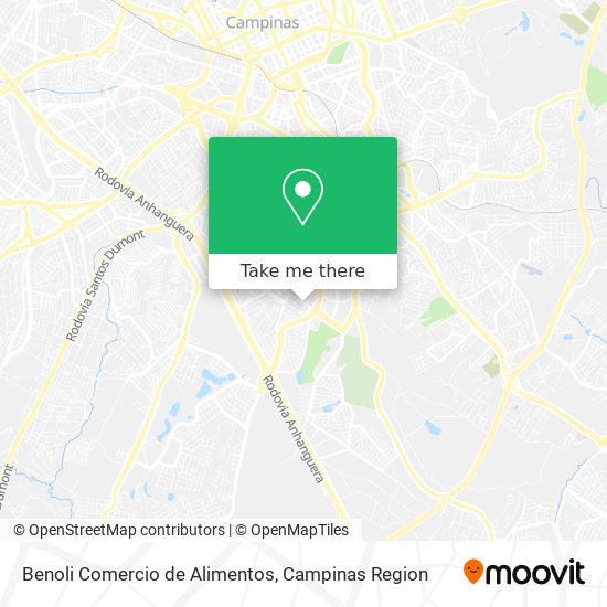 Benoli Comercio de Alimentos map