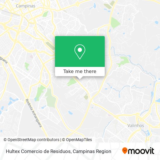 Hultex Comercio de Residuos map