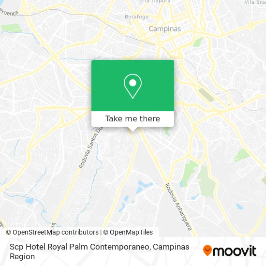 Scp Hotel Royal Palm Contemporaneo map