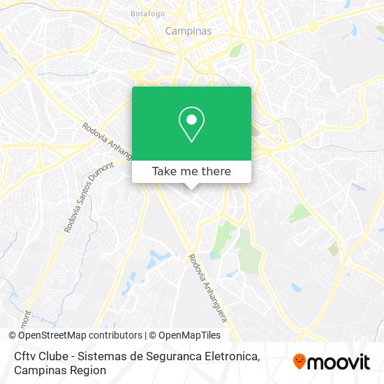 Cftv Clube - Sistemas de Seguranca Eletronica map