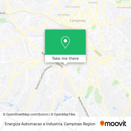 Energiza Automacao e Industria map