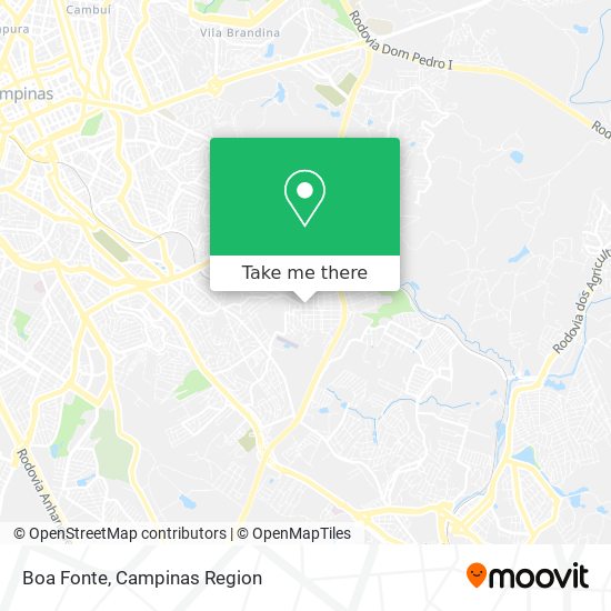 Boa Fonte map