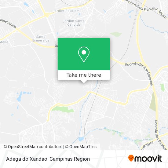 Adega do Xandao map