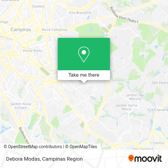 Debora Modas map