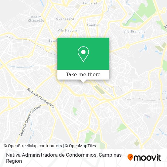 Nativa Administradora de Condominios map