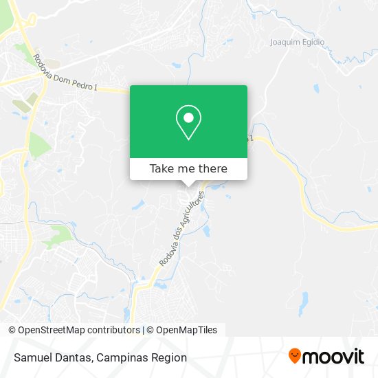 Samuel Dantas map