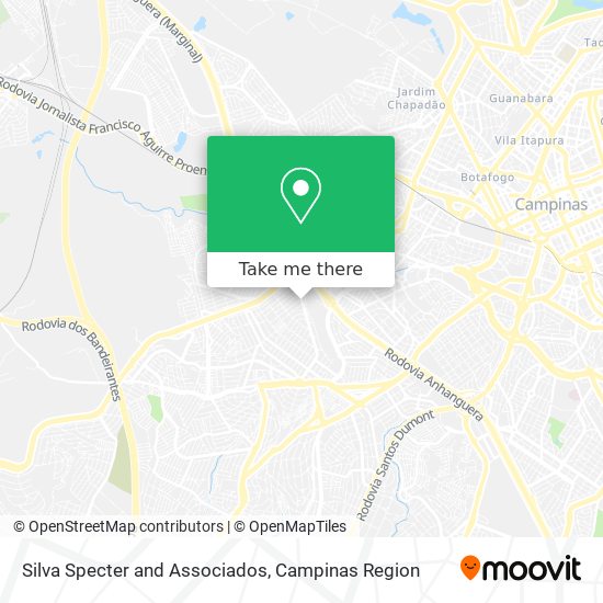 Silva Specter and Associados map