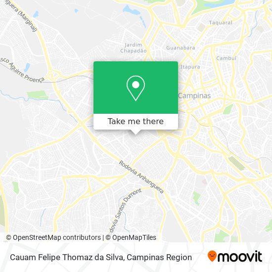 Cauam Felipe Thomaz da Silva map