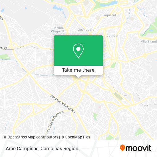 Ame Campinas map