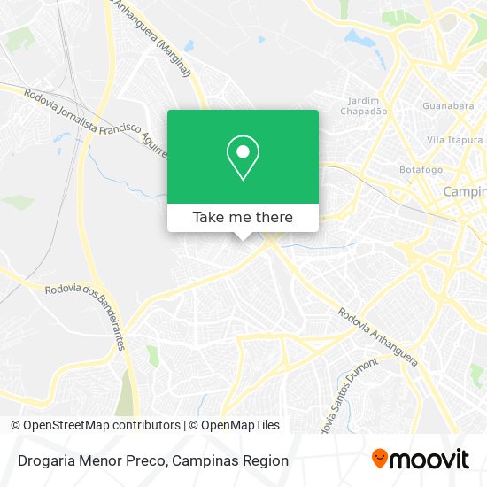 Drogaria Menor Preco map
