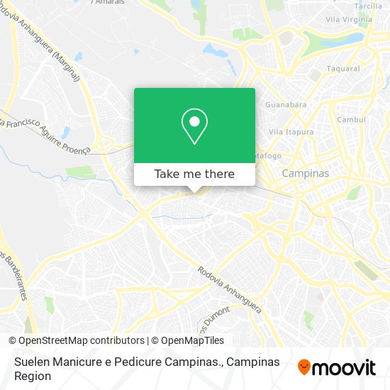 Suelen Manicure e Pedicure Campinas. map