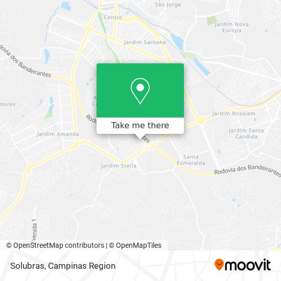 Solubras map