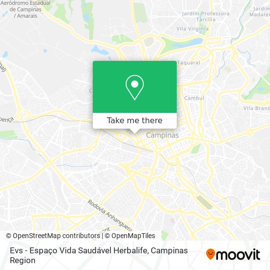 Evs - Espaço Vida Saudável Herbalife map