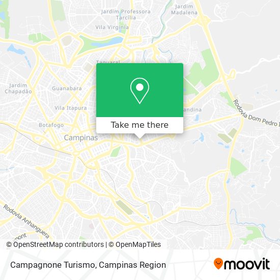 Campagnone Turismo map