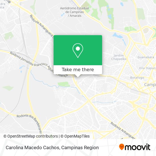 Carolina Macedo Cachos map