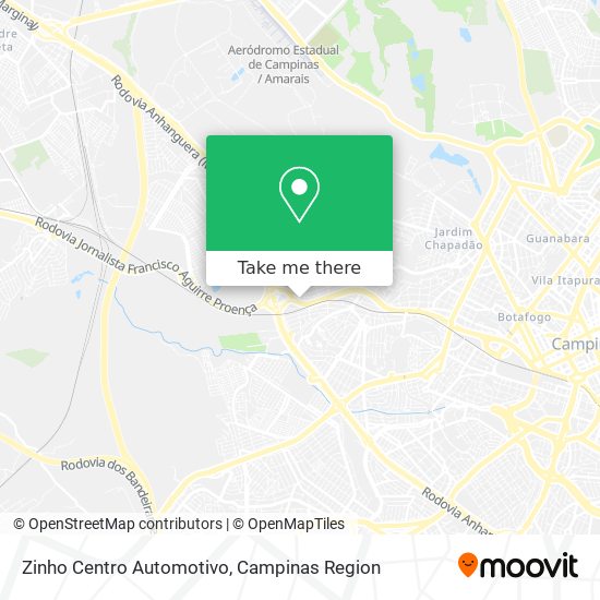 Mapa Zinho Centro Automotivo